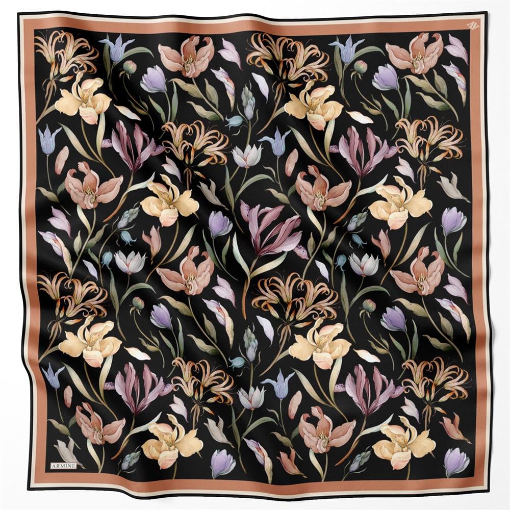 Armine Silk Scarf 2022/2023 Fall Winter - 8825D-34 - Satin