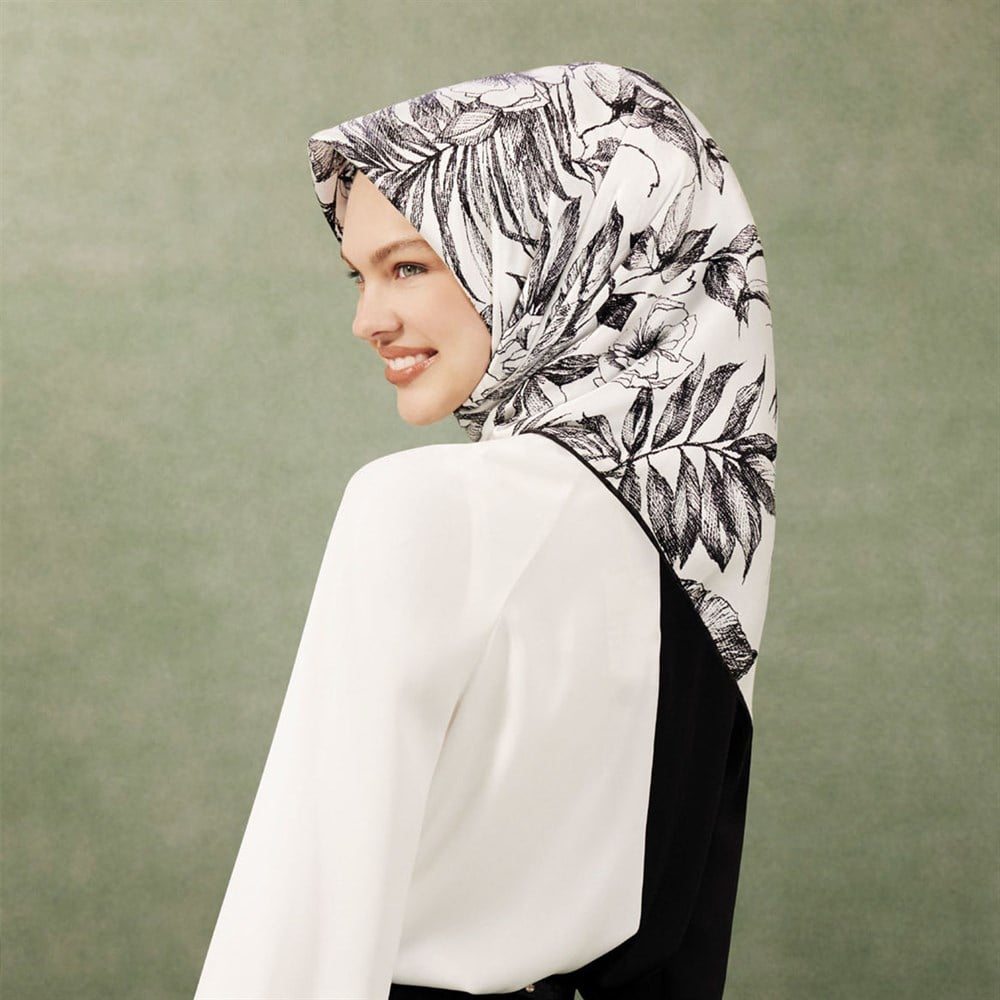 Armine İpek Eşarp 2022/2023 Sonbahar Kış - 8854D-01 - Tivil
