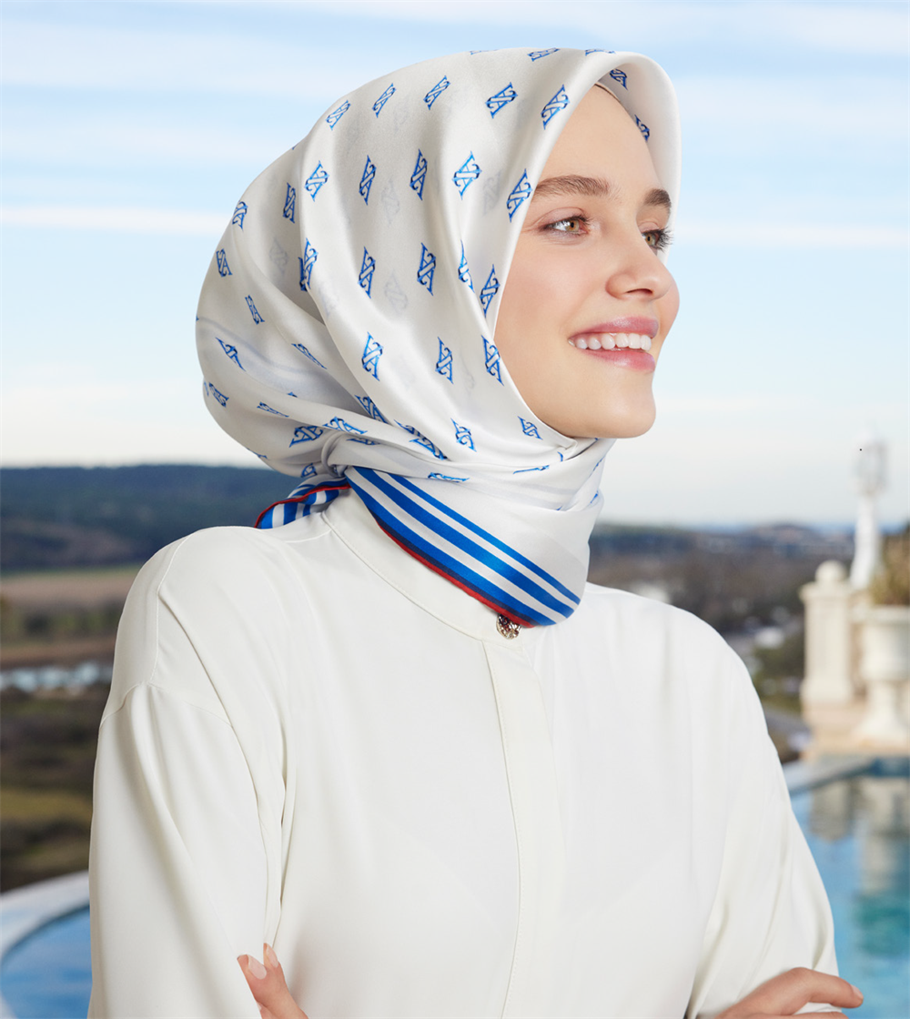 Armine İpek Eşarp 2023 İlkbahar-Yaz - 8959D-50 - Sura