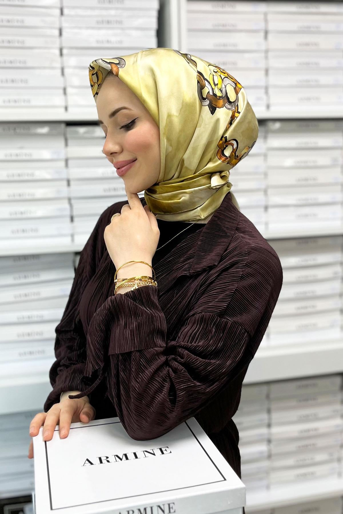 Armine İpek Eşarp 2023 İlkbahar-Yaz - 8920D-36 - Sura