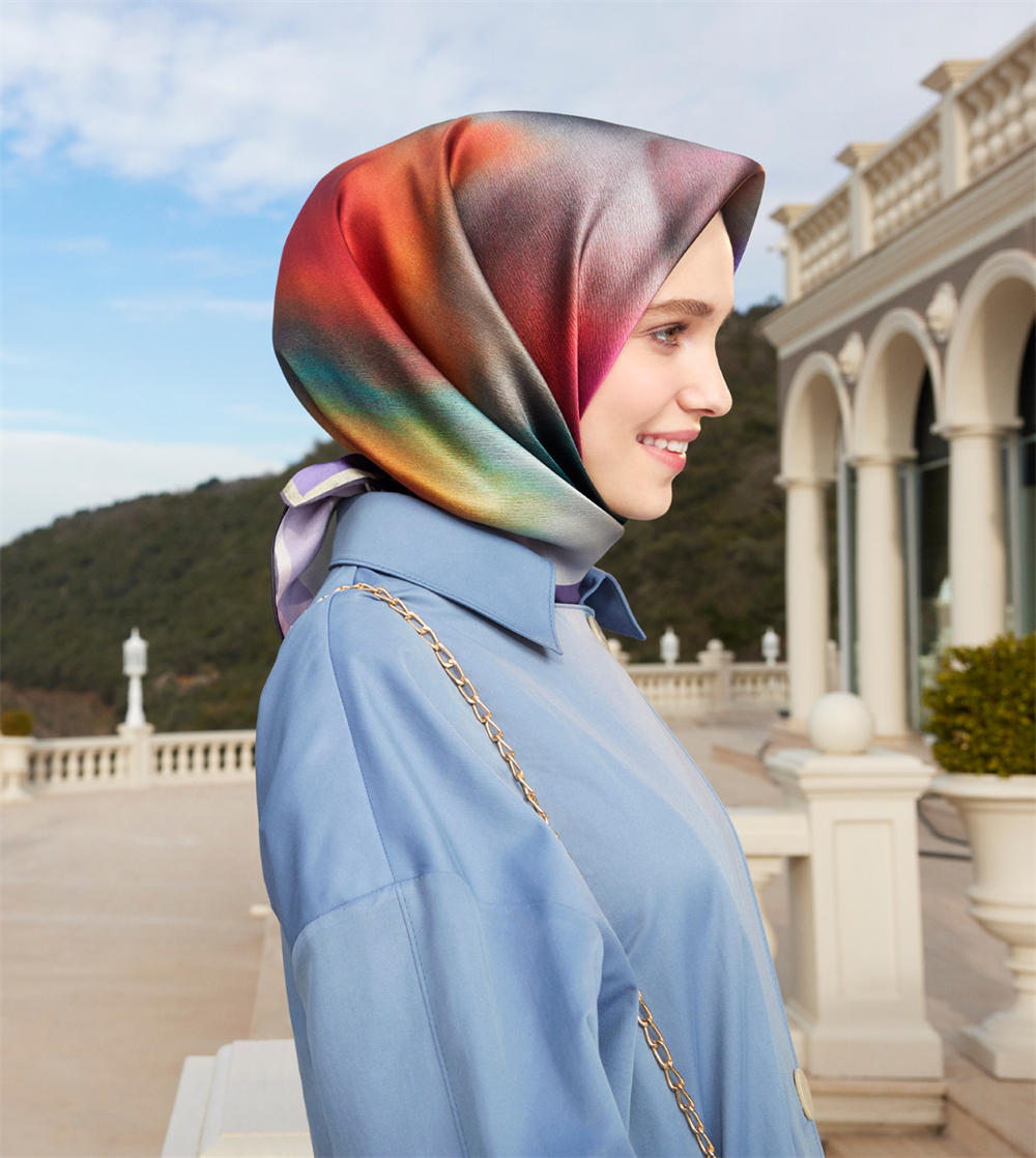 Armine İpek Eşarp 2023 İlkbahar-Yaz - 8927D-02 - Sura