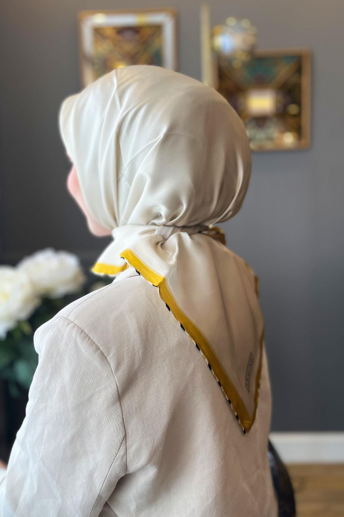 Armine İpek Eşarp 2023 İlkbahar-Yaz - 8966D-68 - Tivil
