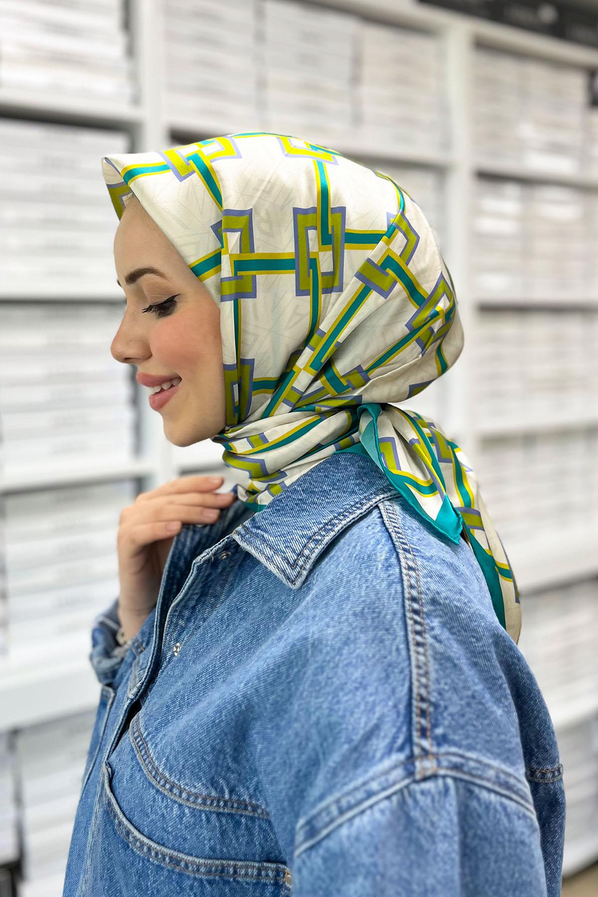 Armine İpek Eşarp 2023 İlkbahar-Yaz - 8940D-06 - Sura