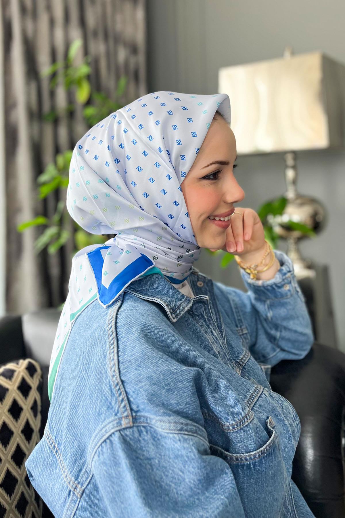 Armine İpek Eşarp 2023 İlkbahar-Yaz - 8936D-35 - Sura