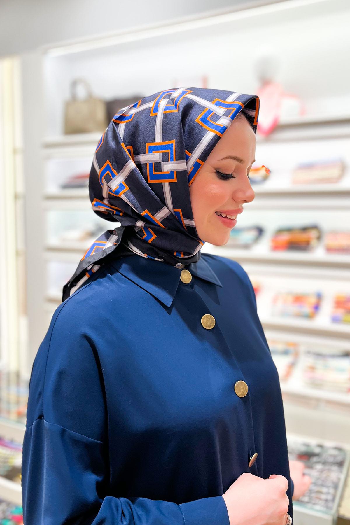 Armine İpek Eşarp 2023 İlkbahar-Yaz - 8940D-55 - Sura