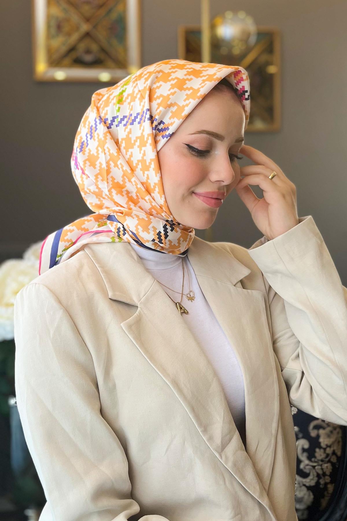 Armine İpek Eşarp 2023/2024 Sonbahar Kış - 9000DS-39 - Sura