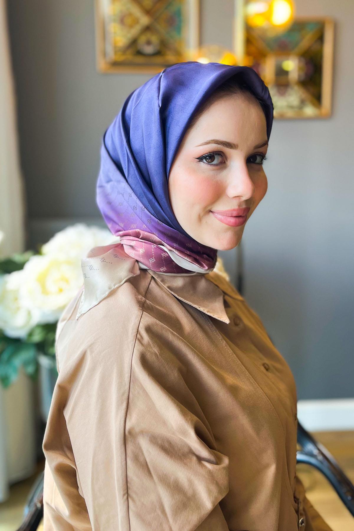 Armine İpek Eşarp 2023/2024 Sonbahar Kış - 9003D-38 - Tivil