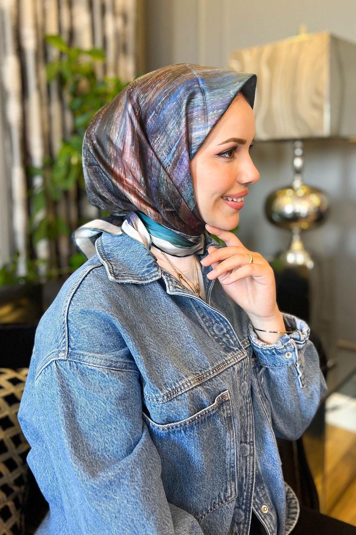 Armine İpek Eşarp 2023/2024 Sonbahar Kış - 9012D-62 - Tivil