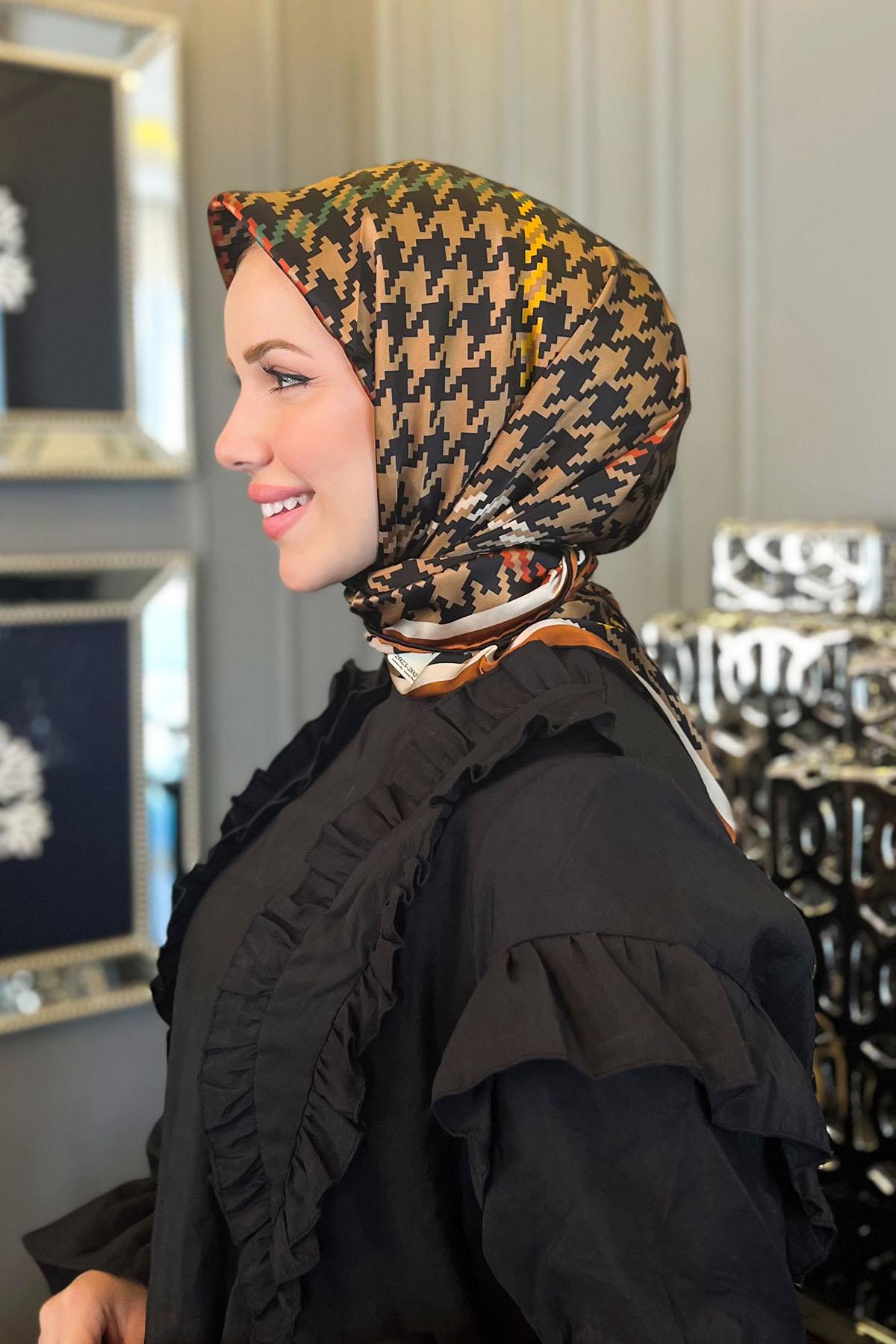 Armine İpek Eşarp 2023/2024 Sonbahar Kış - 9000D-37 - Tivil