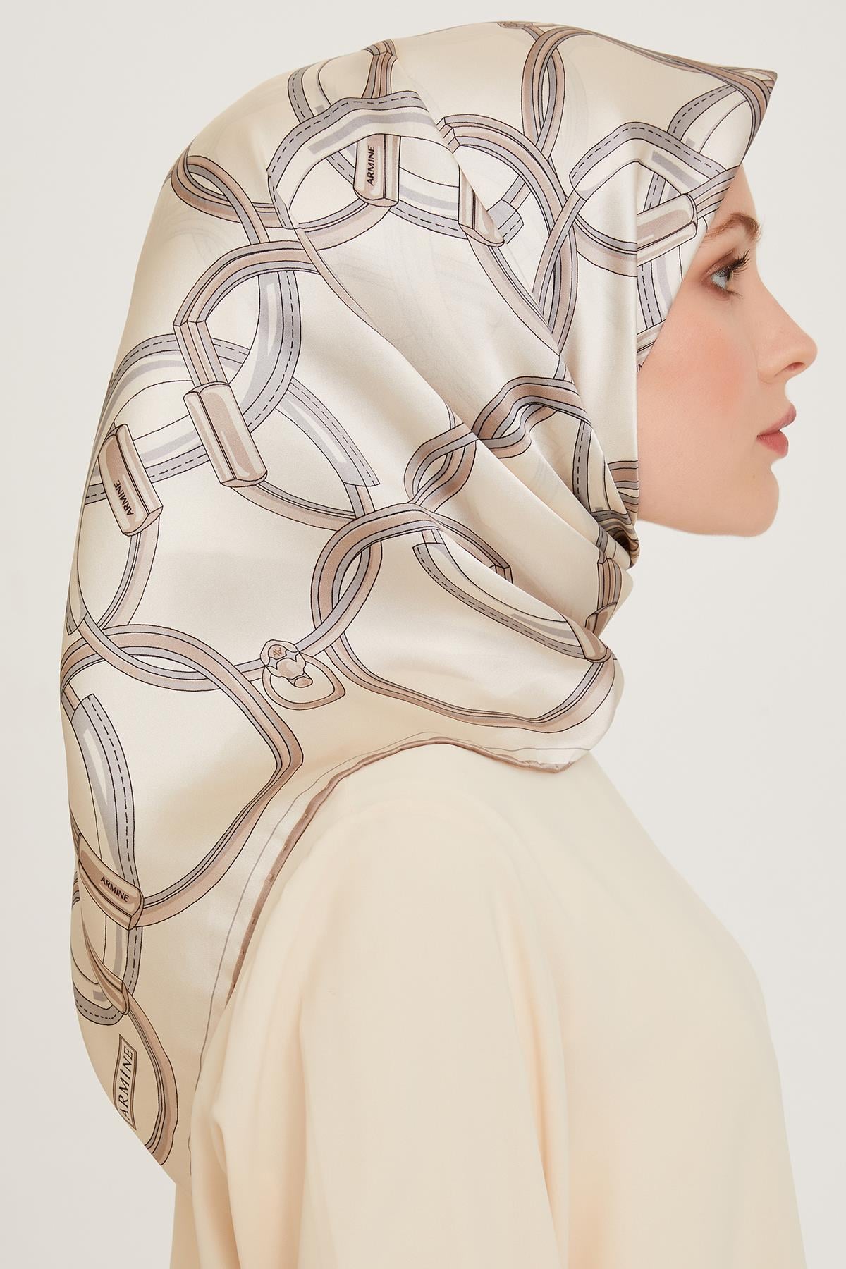 Armine İpek Eşarp 2024/2025 Sonbahar-Kış - 9203D-84 - Tivil