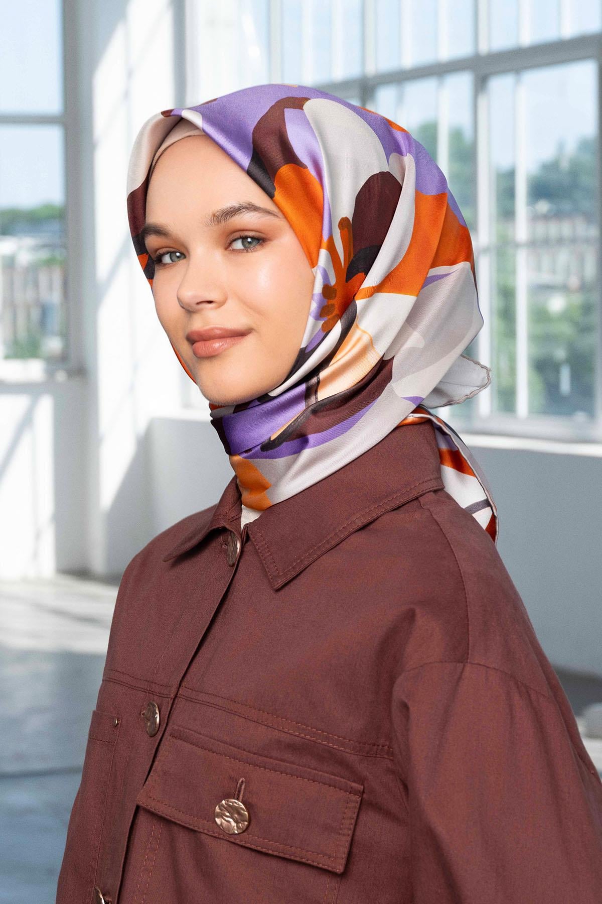 Armine İpek Eşarp 2024/2025 Sonbahar Kış - 9200D-06 - Tivil