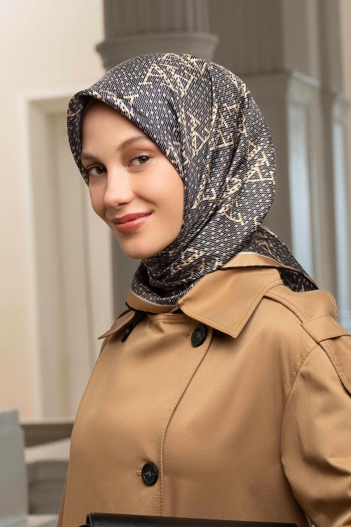 Armine İpek Eşarp 2024/2025 Sonbahar-Kış - 9228D-06 - Tivil