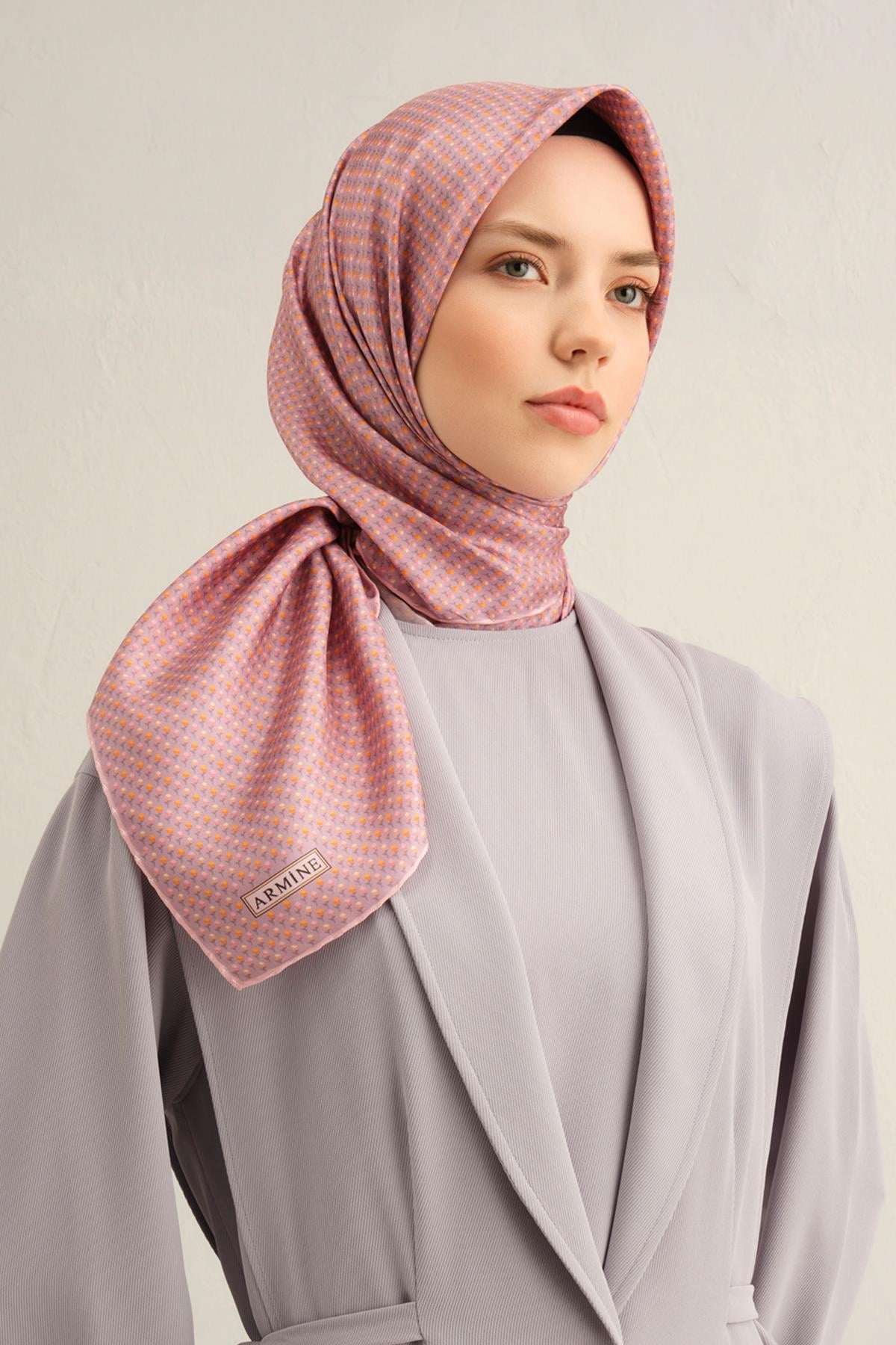Armine İpek Eşarp 2025 İlkbahar-Yaz - 9307D-33 - Sura
