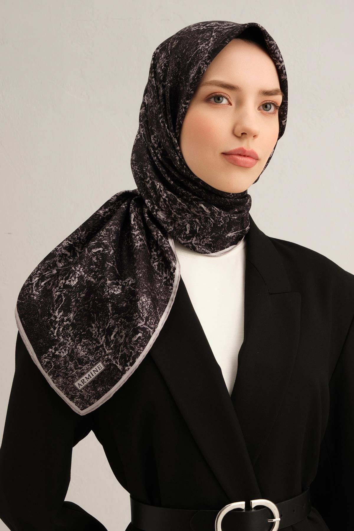 Armine İpek Eşarp 2025 İlkbahar-Yaz - 9311D-09 - Tivil