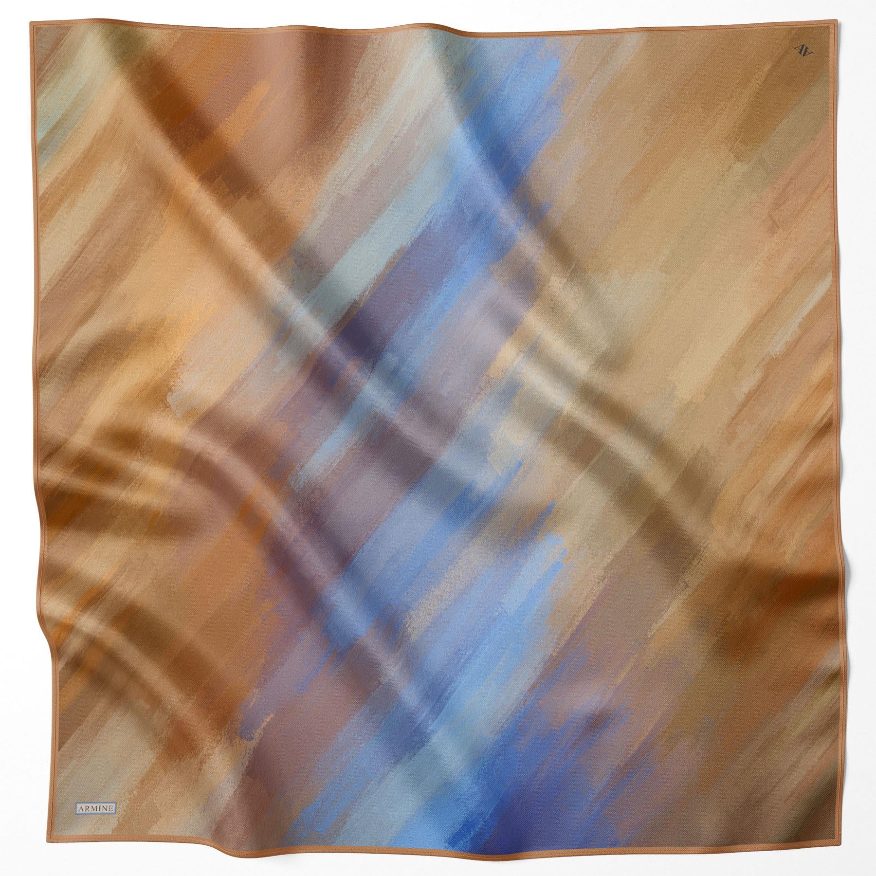Armine Silk Scarf 2025 Spring-Summer - 9308D-02 - Twill