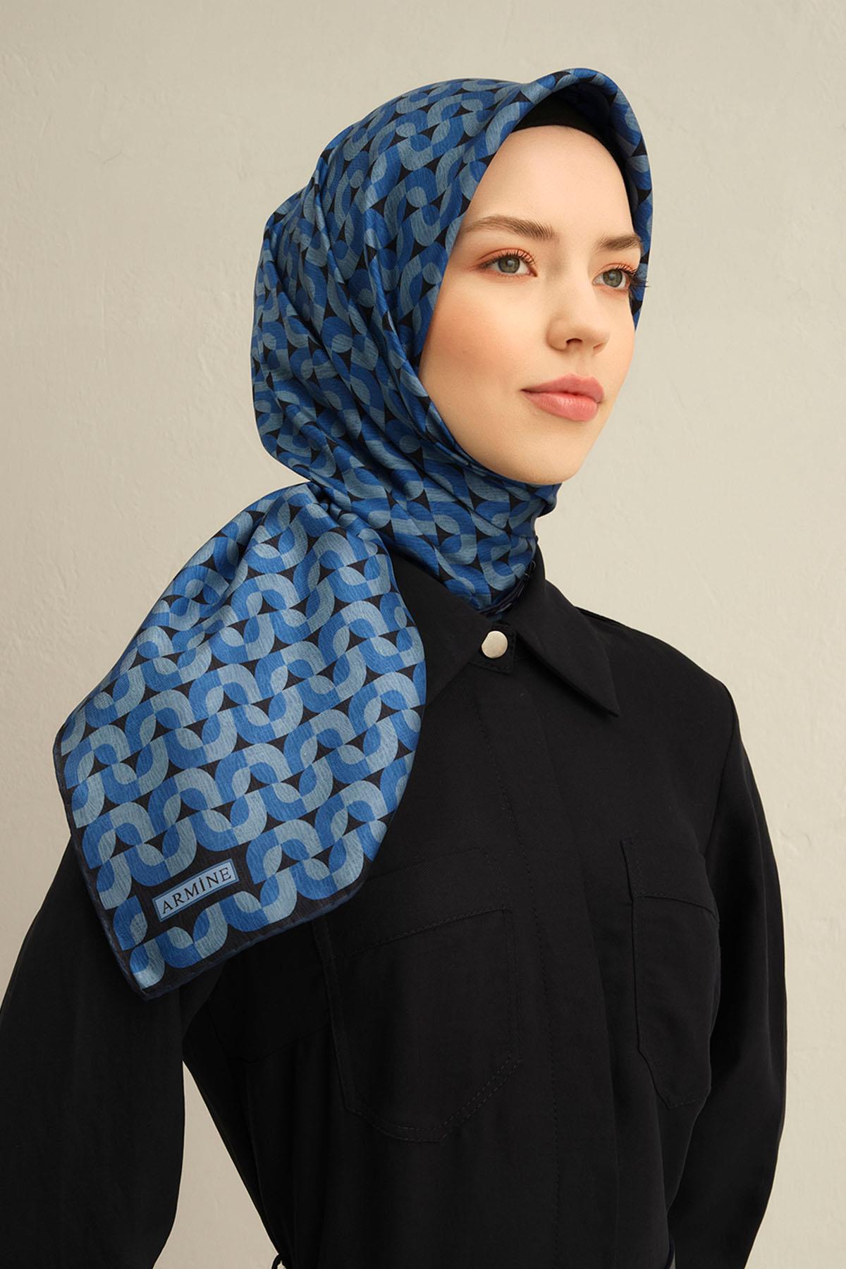 Armine İpek Eşarp 2025 İlkbahar-Yaz - 9321D-57 - Sura