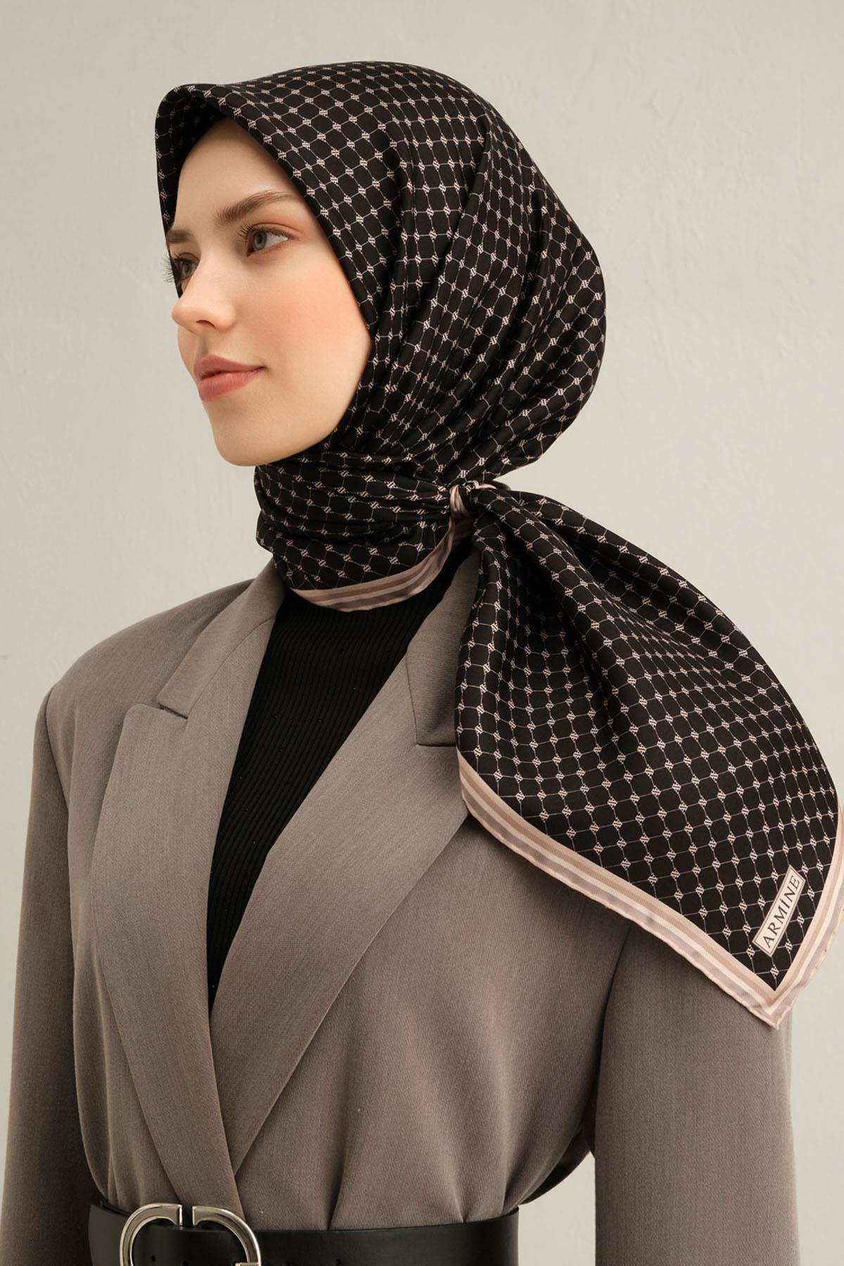 Armine İpek Eşarp 2025 İlkbahar-Yaz - 9345D-07 - Tivil