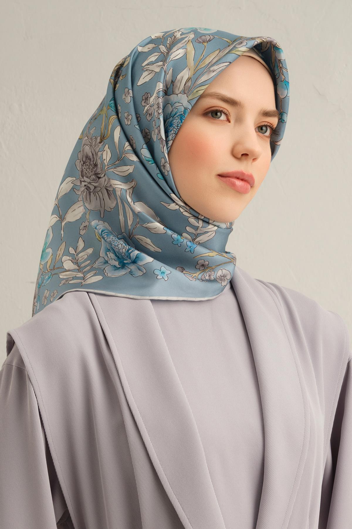 Armine İpek Eşarp 2025 İlkbahar-Yaz - 9347D-05 - Sura