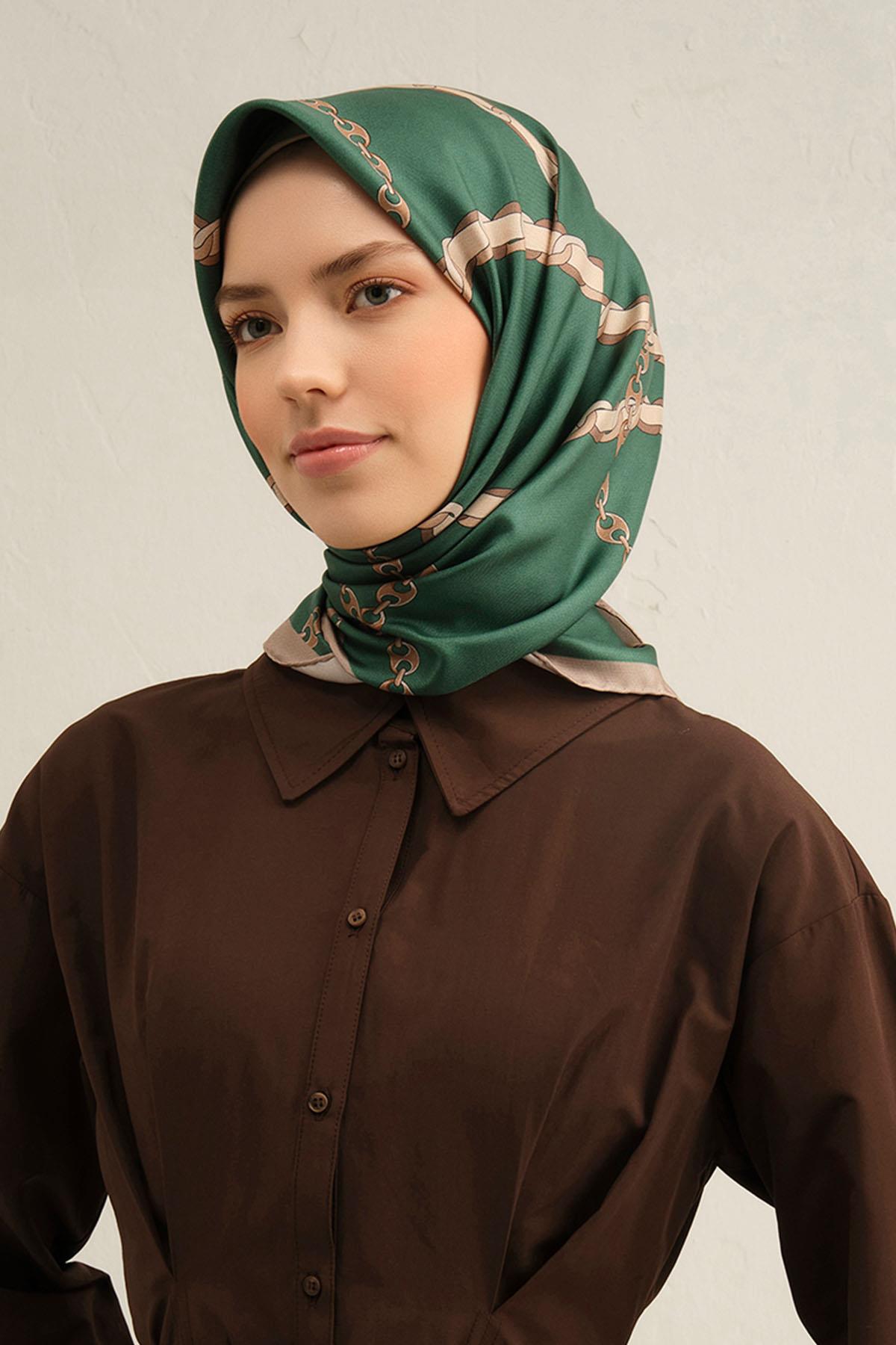 Armine İpek Eşarp 2025 İlkbahar-Yaz - 9346D-12 - Tivil