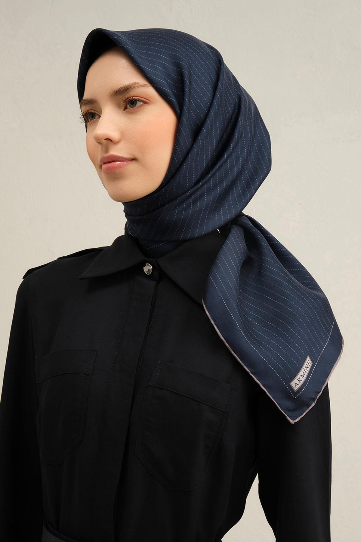 Armine İpek Eşarp 2025 İlkbahar-Yaz - 9348D-80 - Sura