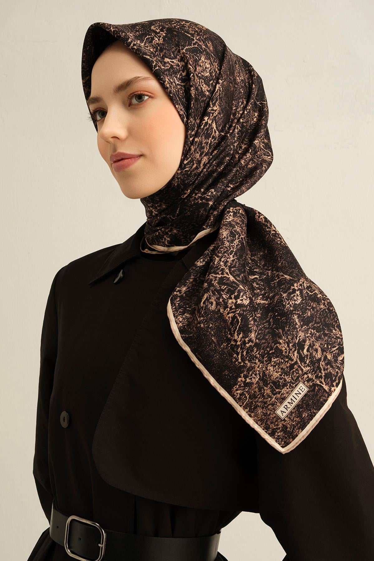 Armine İpek Eşarp 2025 İlkbahar-Yaz - 9311D-04 - Tivil