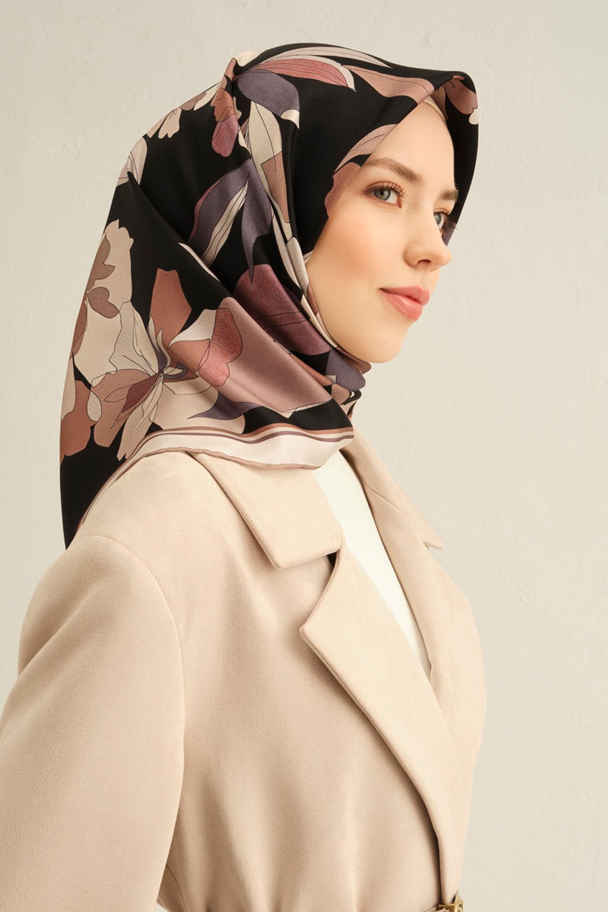 Armine İpek Eşarp 2025 İlkbahar-Yaz - 9312D-07 - Tivil
