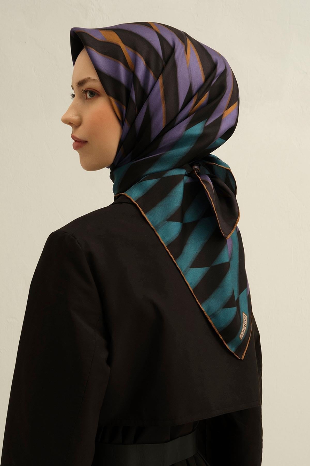 Armine İpek Eşarp 2025 İlkbahar-Yaz - 9325D-82 - Sura
