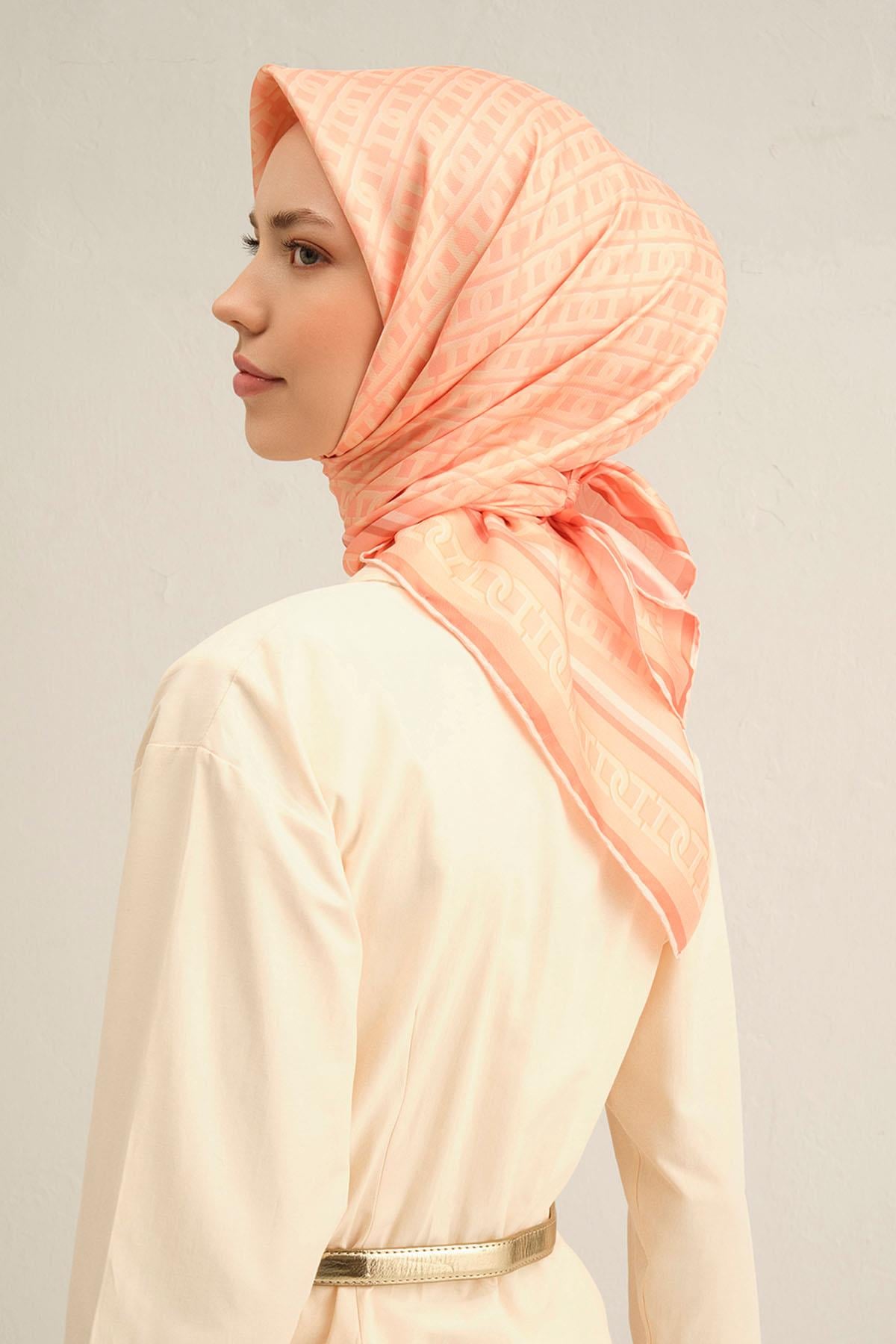 Armine İpek Eşarp 2025 İlkbahar-Yaz - 9301D-40 - Tivil
