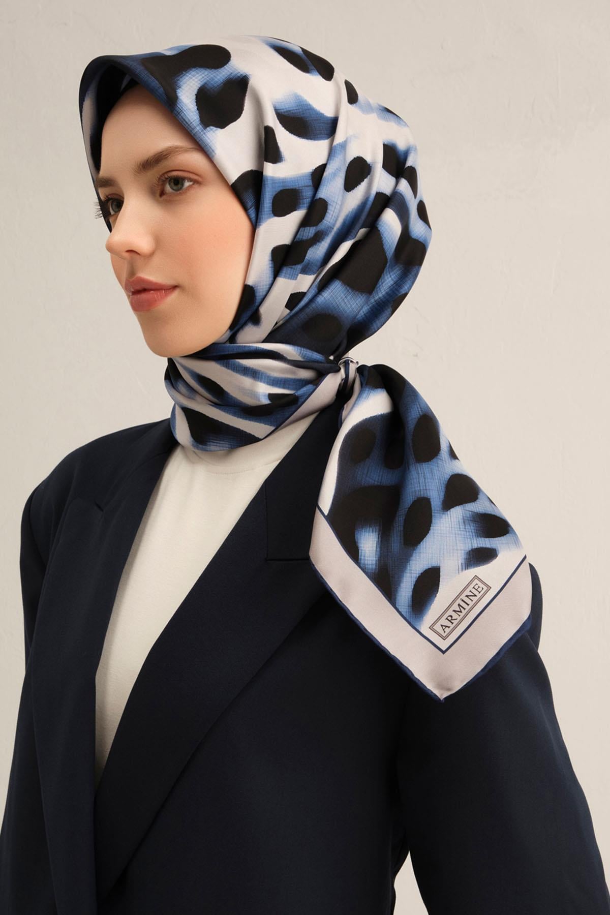 Armine İpek Eşarp 2025 İlkbahar-Yaz - 9320D-33 - Sura