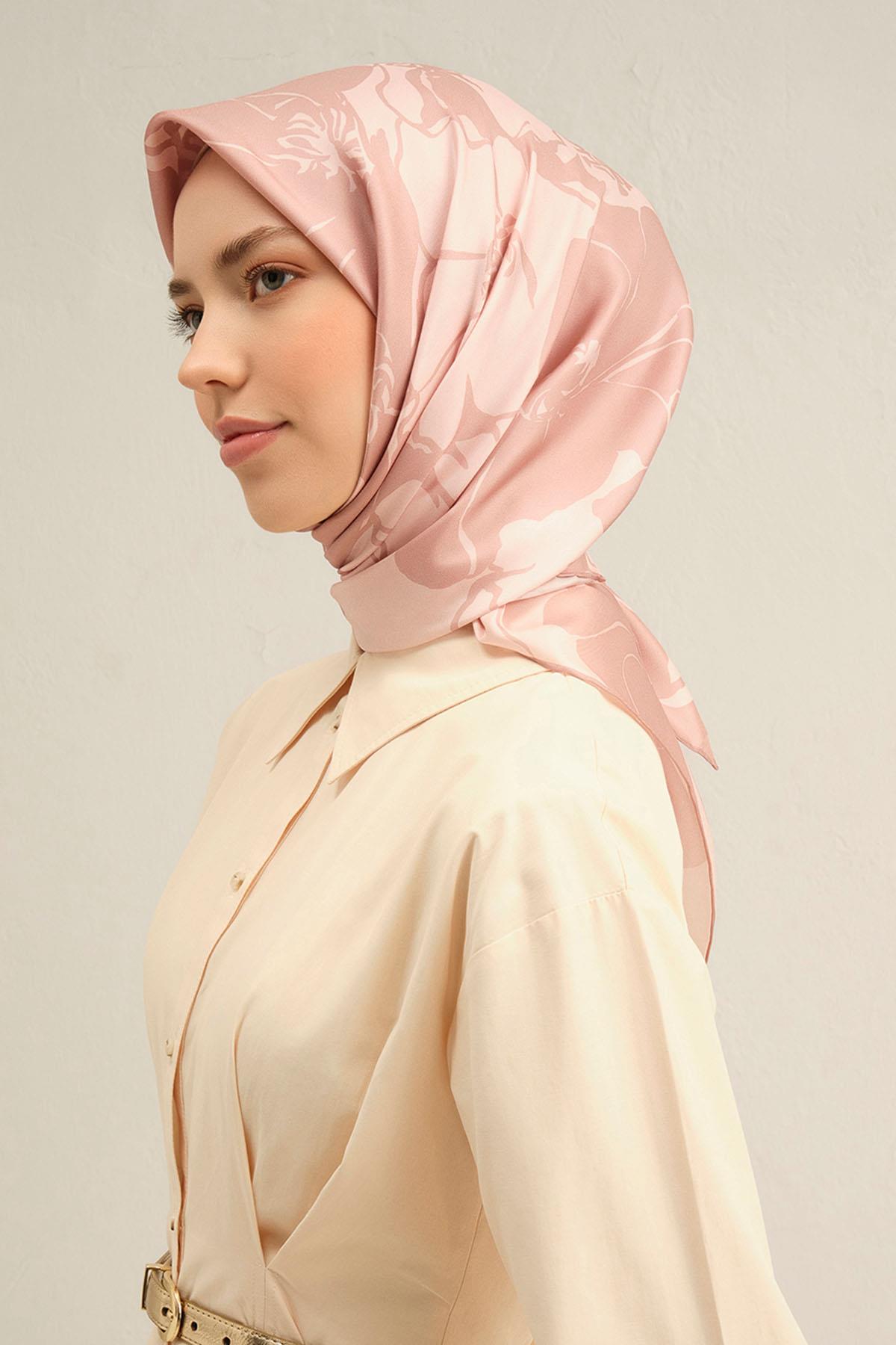 Armine İpek Eşarp 2025 İlkbahar-Yaz - 9344D-32 - Tivil