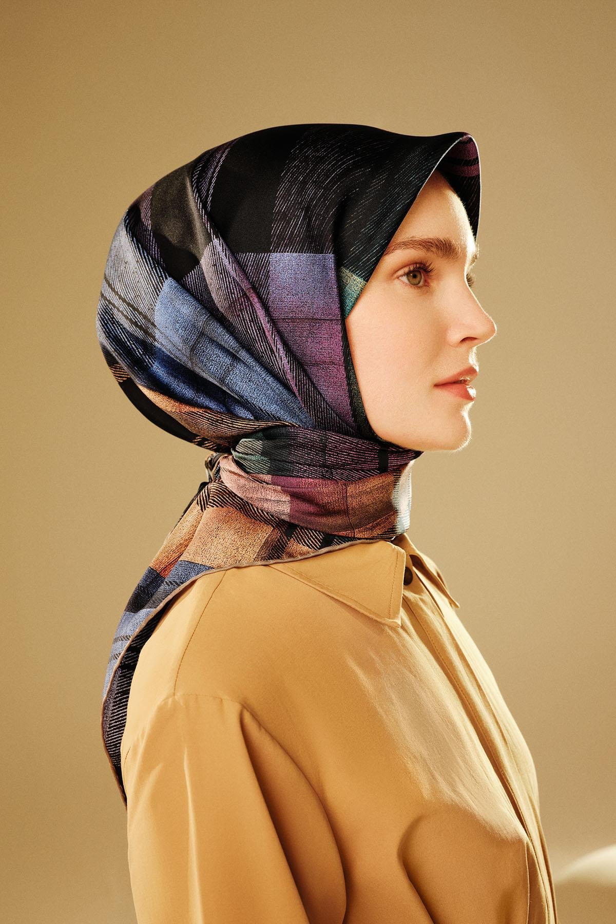 Armine İpek Eşarp 2025/2026 Sonbahar Kış - 9424D-31 - Sura