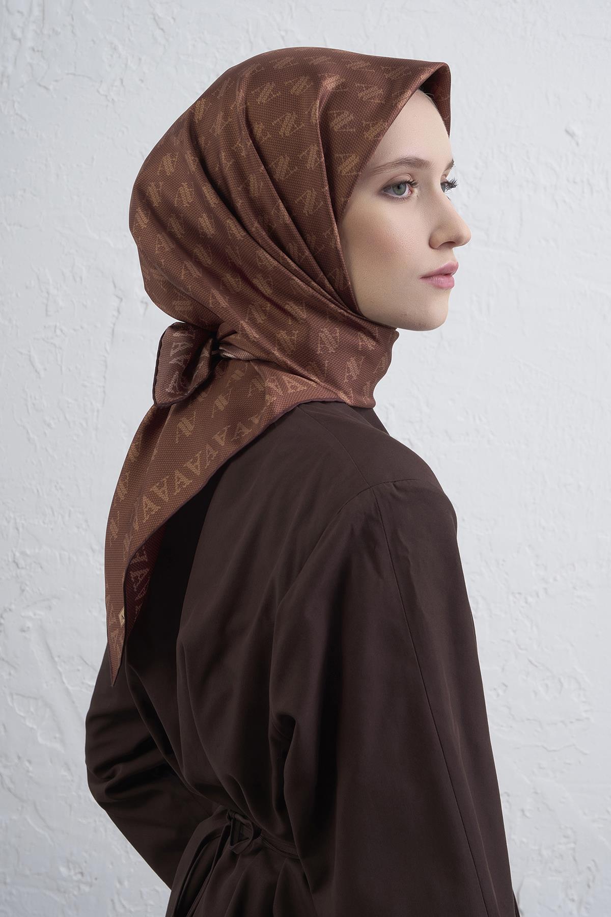 Armine İpek Eşarp 2025/2026 Sonbahar Kış - 9412D-35 - Tivil