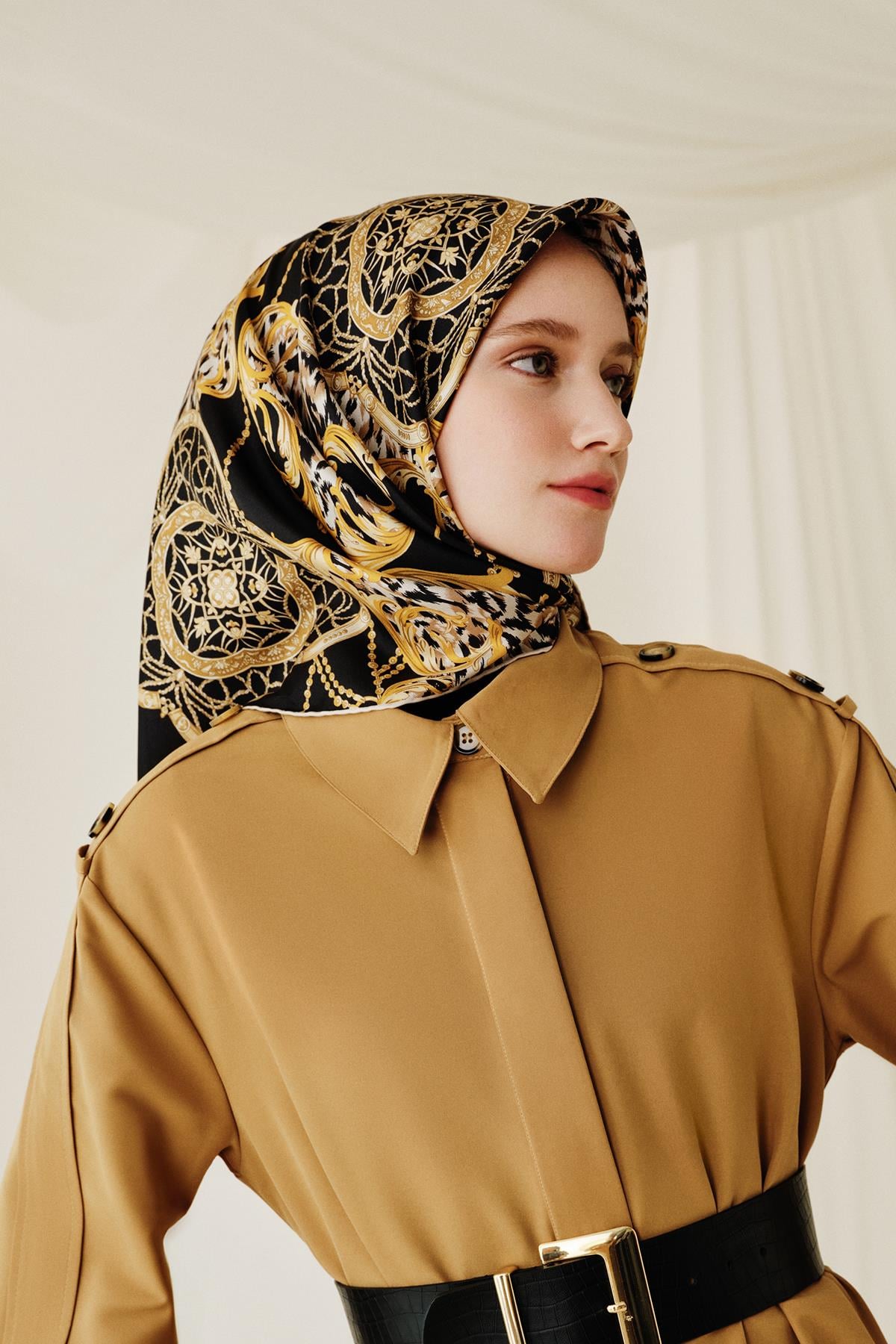 Armine İpek Eşarp 2025/2026 Sonbahar Kış - 9411D-81 - Tivil