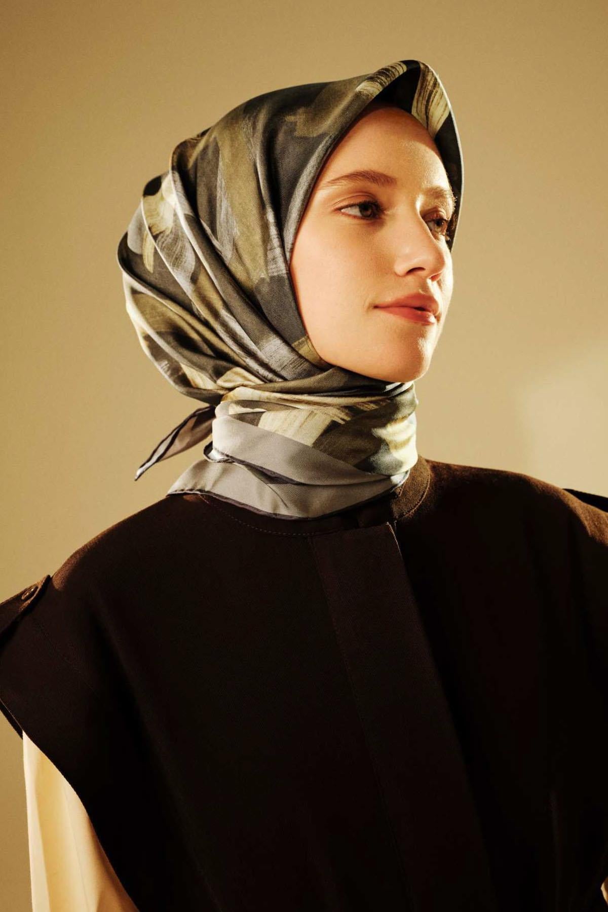 Armine İpek Eşarp 2025/2026 Sonbahar Kış - 9413D-04 - Sura