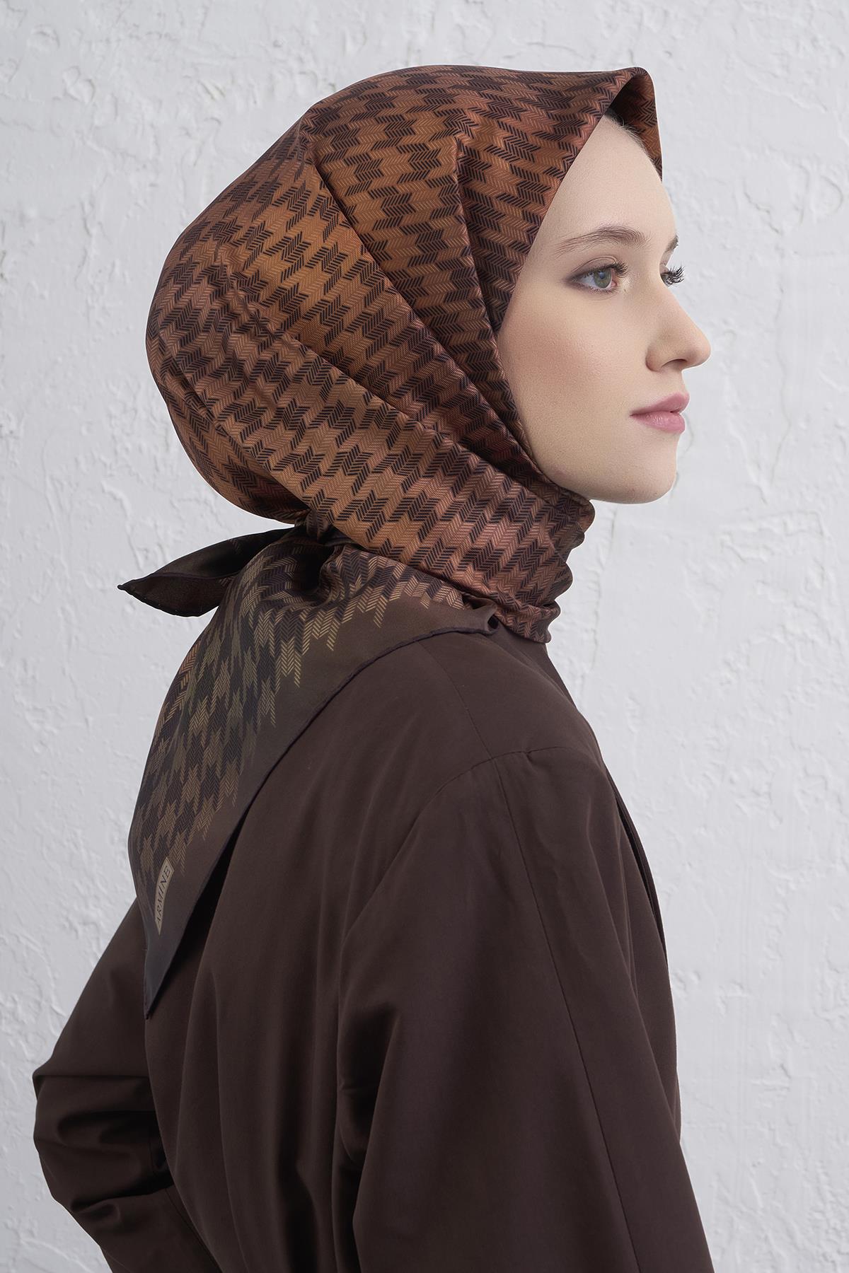 Armine İpek Eşarp 2025/2026 Sonbahar Kış - 9434D-85 - Tivil