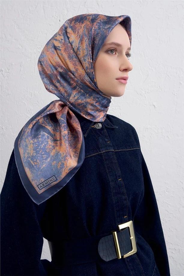 Armine İpek Eşarp 2025/2026 Sonbahar Kış - 9433D-50 - Sura