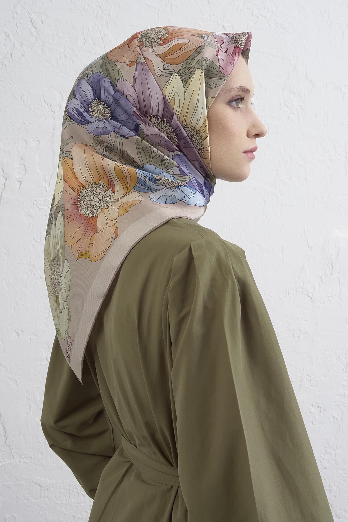 Armine İpek Eşarp 2025/2026 Sonbahar Kış - 9403D-07 - Sura