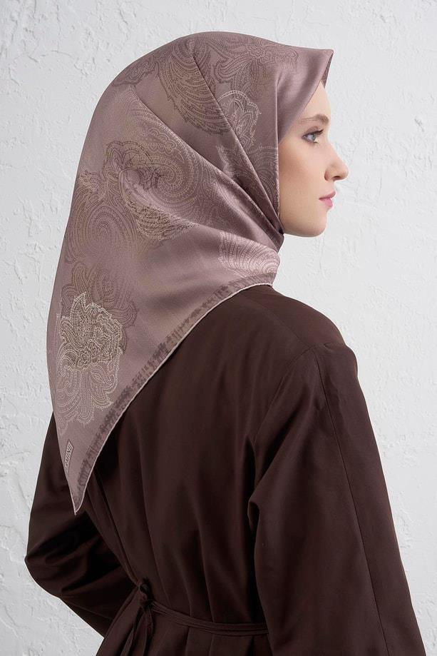 Armine İpek Eşarp 2025/2026 Sonbahar Kış - 9428D-37 - Sura - Paisley Desen
