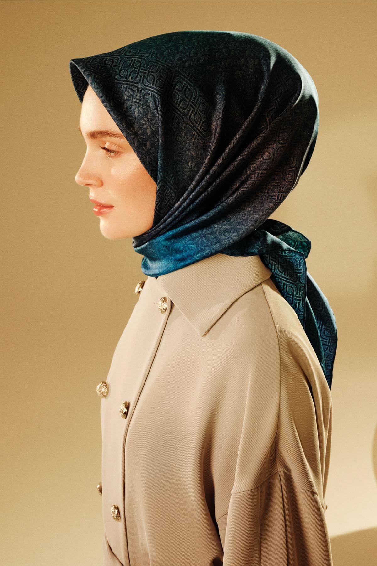 Armine İpek Eşarp 2025/2026 Sonbahar Kış - 9437D-10 - Sura