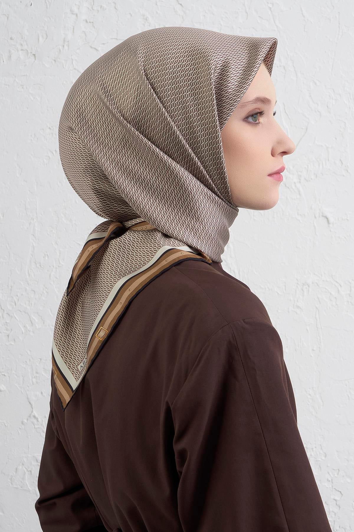 Armine İpek Eşarp 2025/2026 Sonbahar Kış - 9401D-02 - Sura