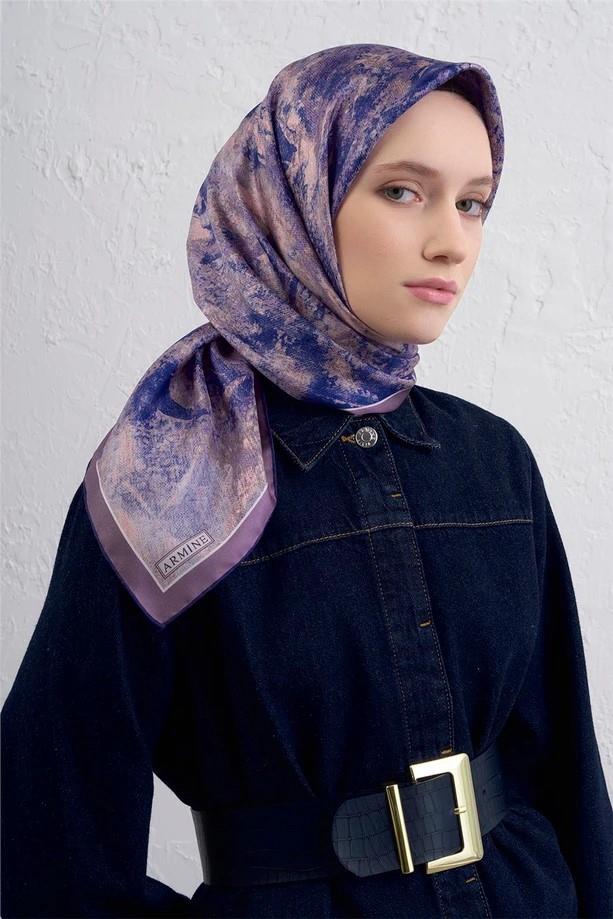 Armine İpek Eşarp 2025/2026 Sonbahar Kış - 9433D-37 - Sura