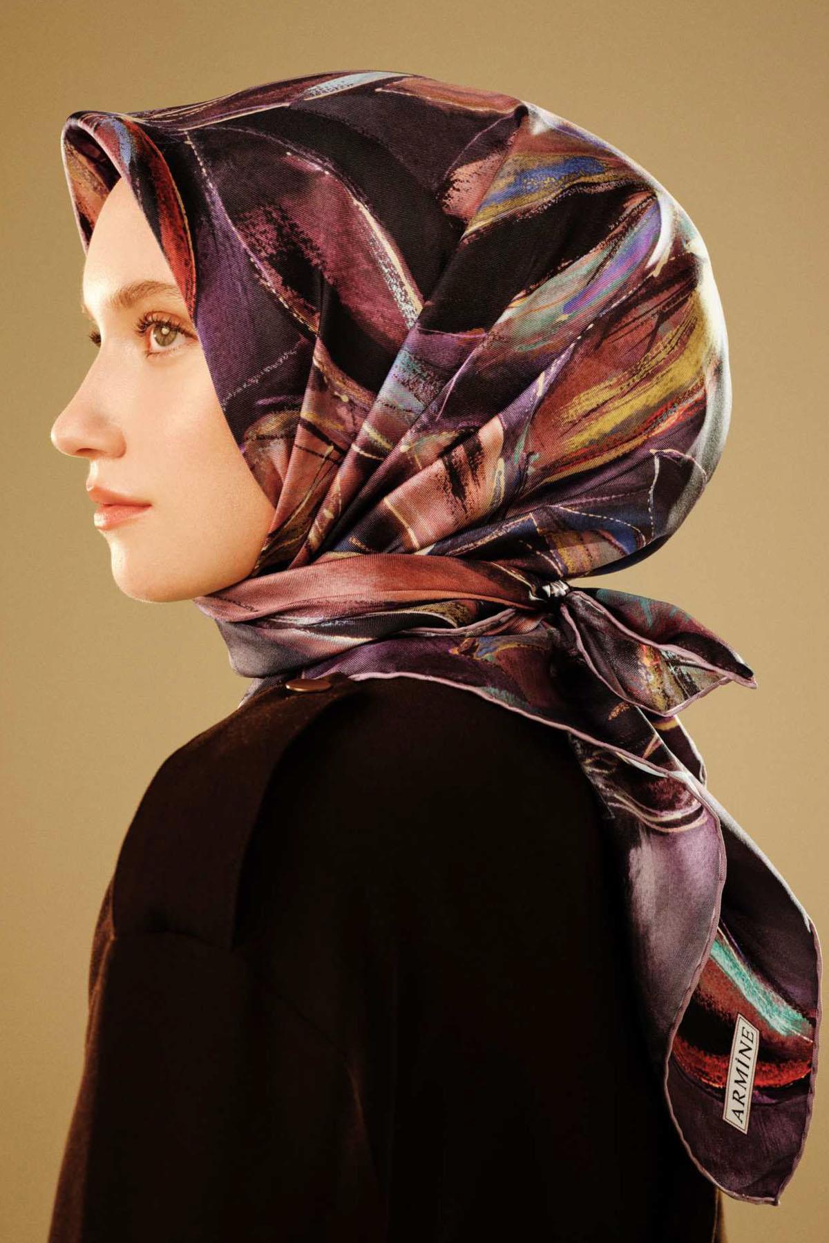 Armine İpek Eşarp 2025/2026 Sonbahar Kış - 9406D-34 - Sura