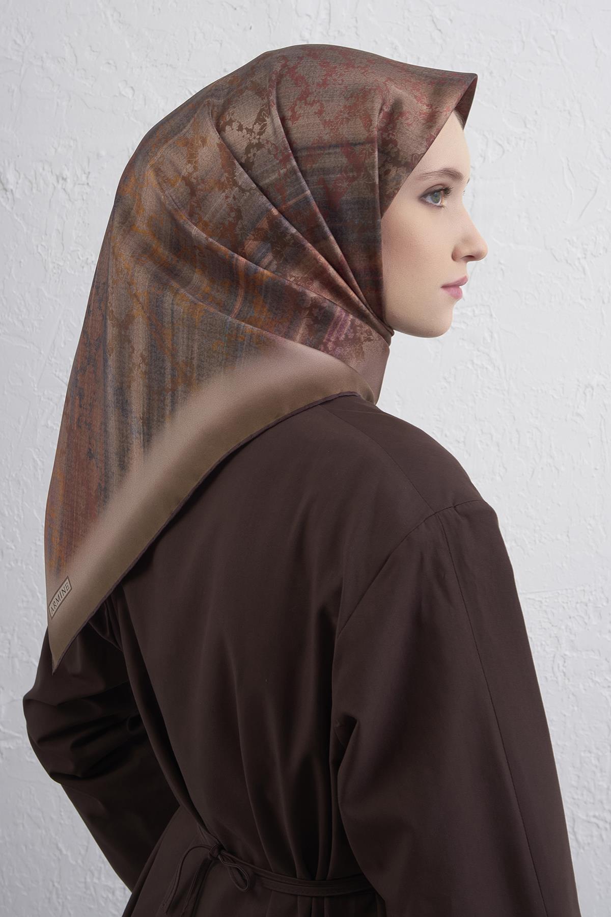 Armine İpek Eşarp 2025/2026 Sonbahar Kış - 9420D-86 - Tivil