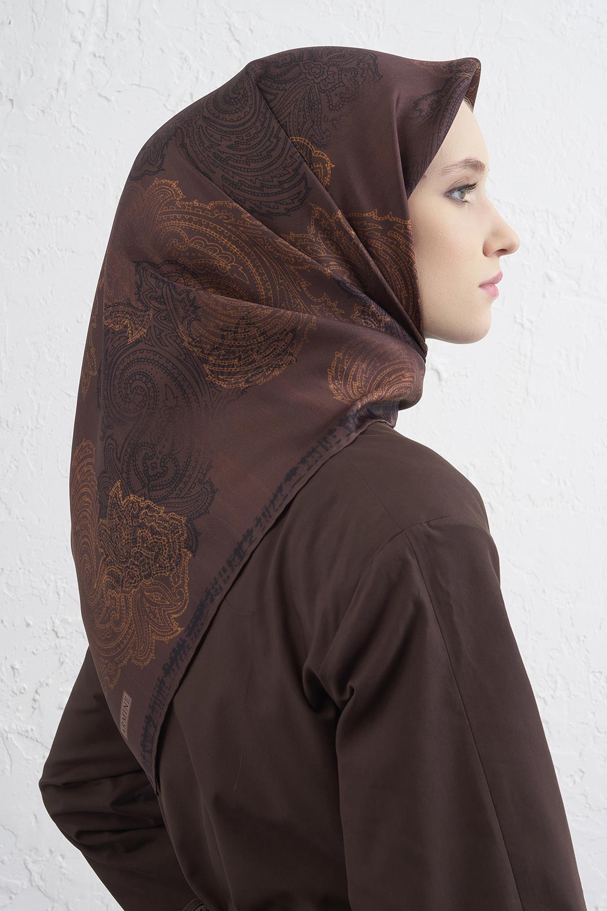 Armine İpek Eşarp 2025/2026 Sonbahar Kış - 9428D-80 - Tivil