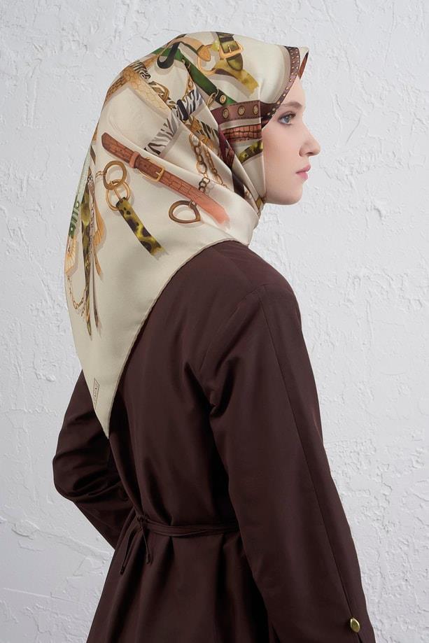 Armine İpek Eşarp 2025/2026 Sonbahar Kış - 9422D-31 - Tivil