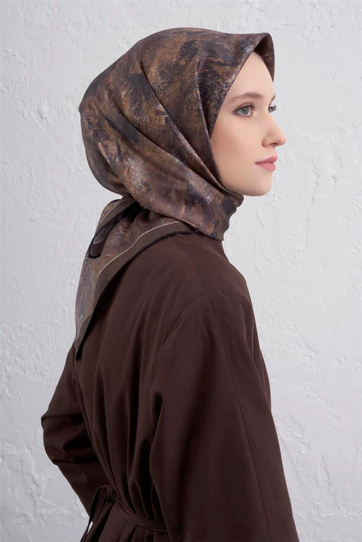 Armine İpek Eşarp 2025/2026 Sonbahar Kış - 9433D-52 - Sura