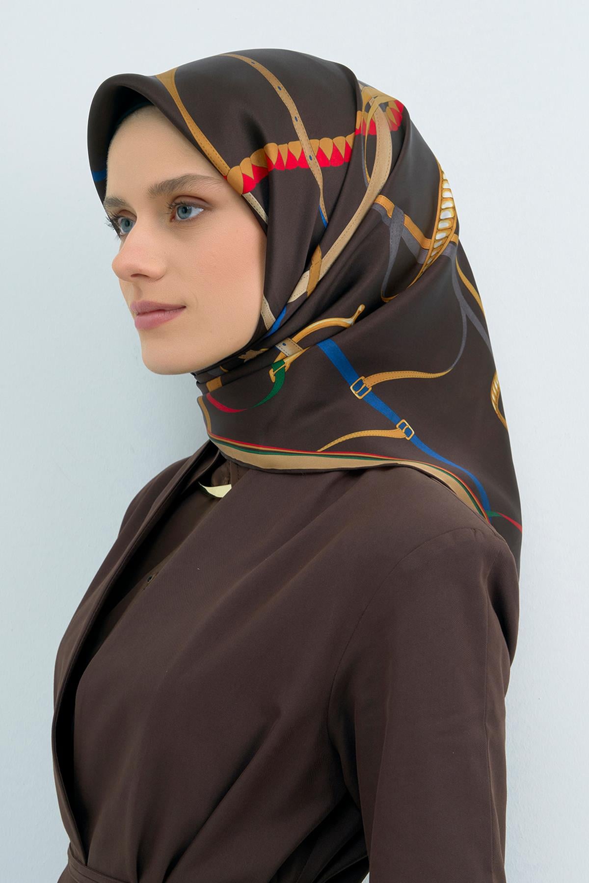 Armine İpek Eşarp 2026 İlkbahar-Yaz - 9517D-84 - Tivil