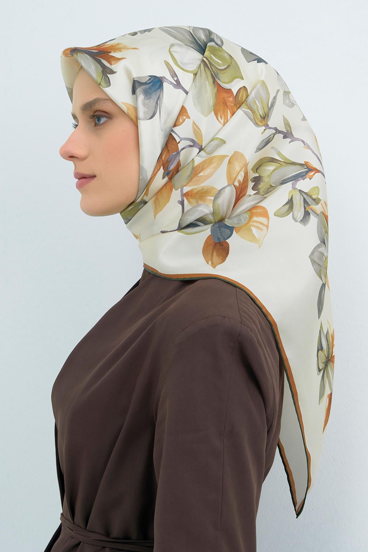 Armine İpek Eşarp 2026 İlkbahar-Yaz - 9524D-84 - Tivil