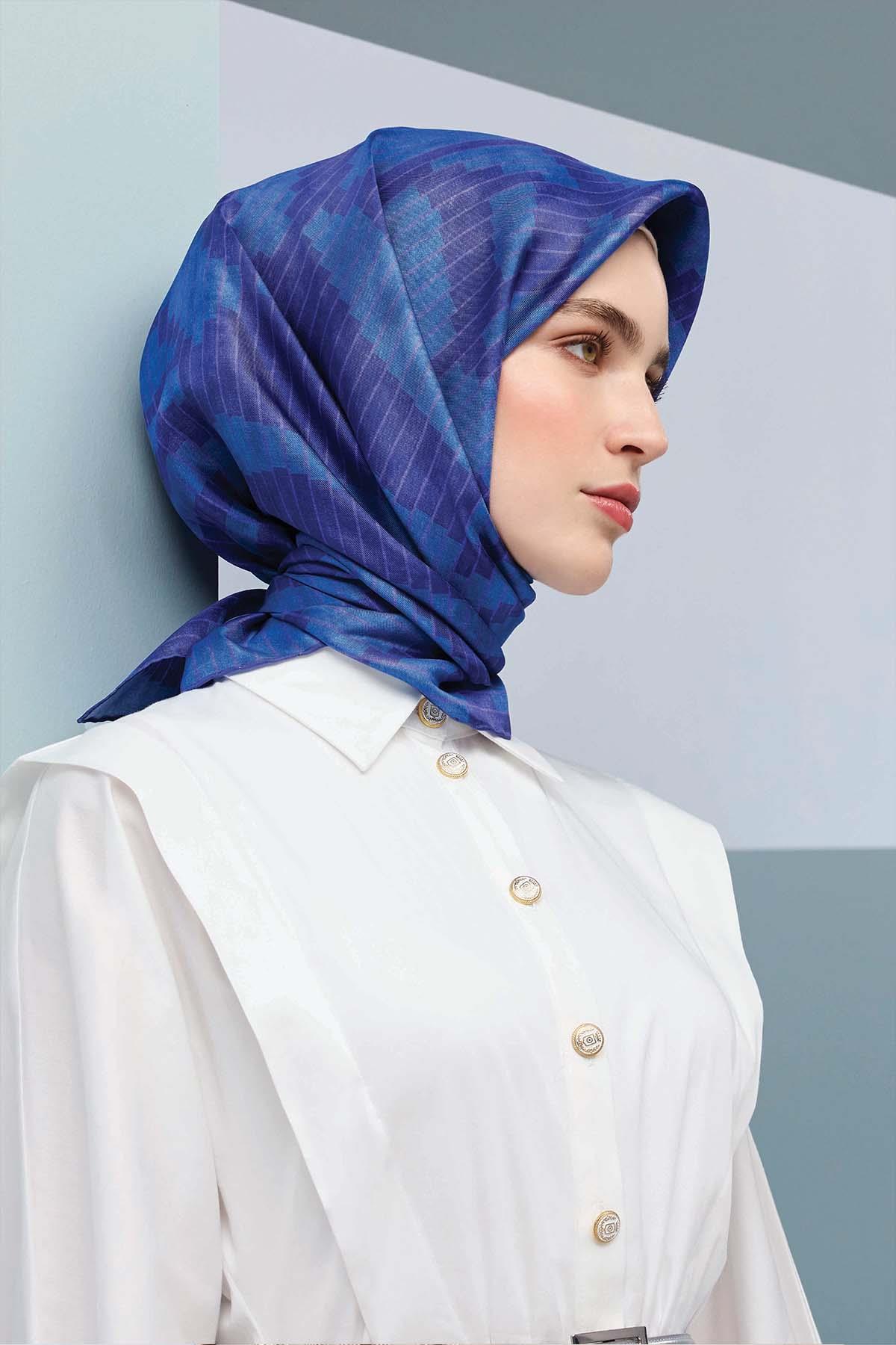 Armine İpek Eşarp 2026 İlkbahar-Yaz - 9525D-87 - Tivil