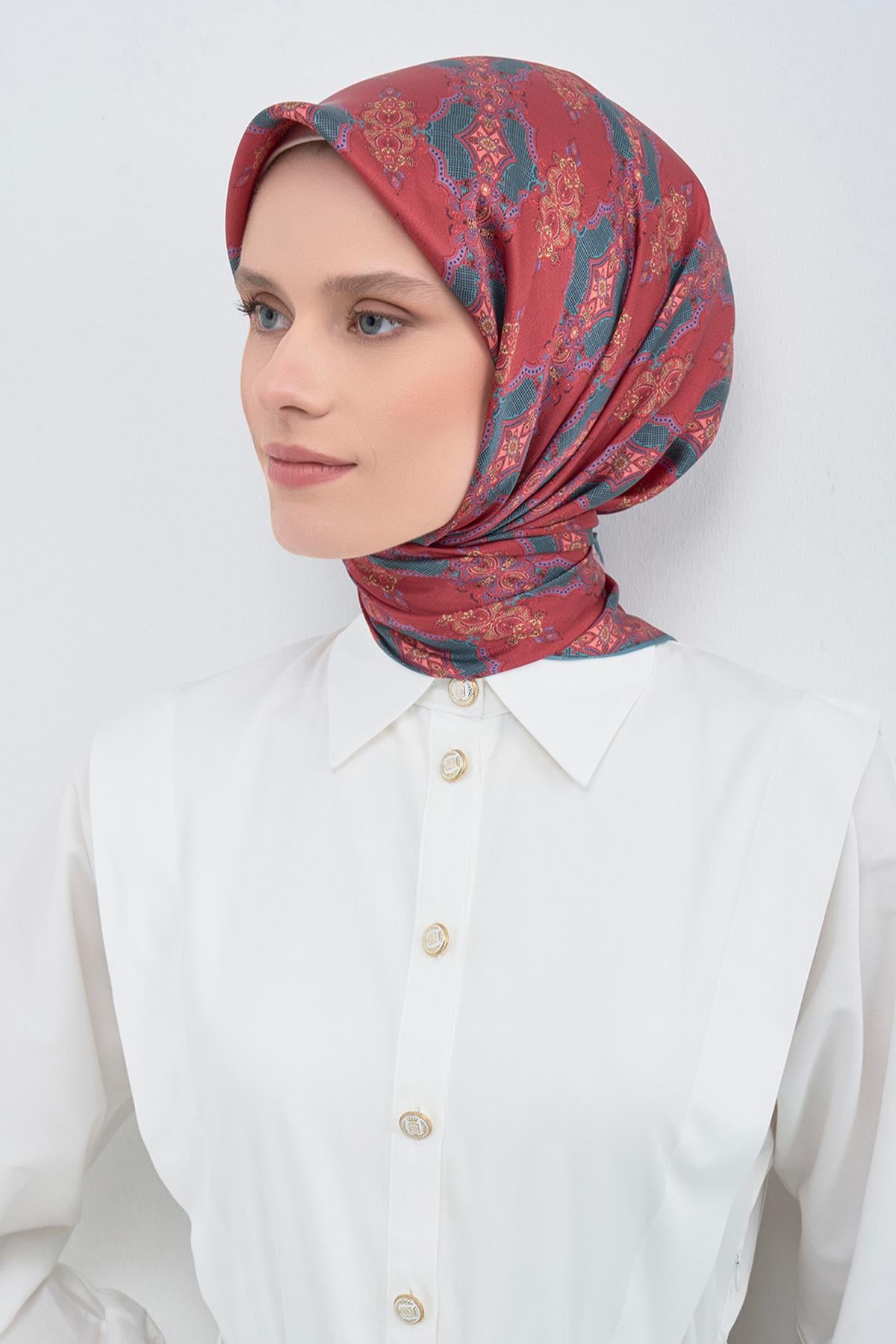 Armine İpek Eşarp 2026 İlkbahar-Yaz - 9522D-85 - Tivil